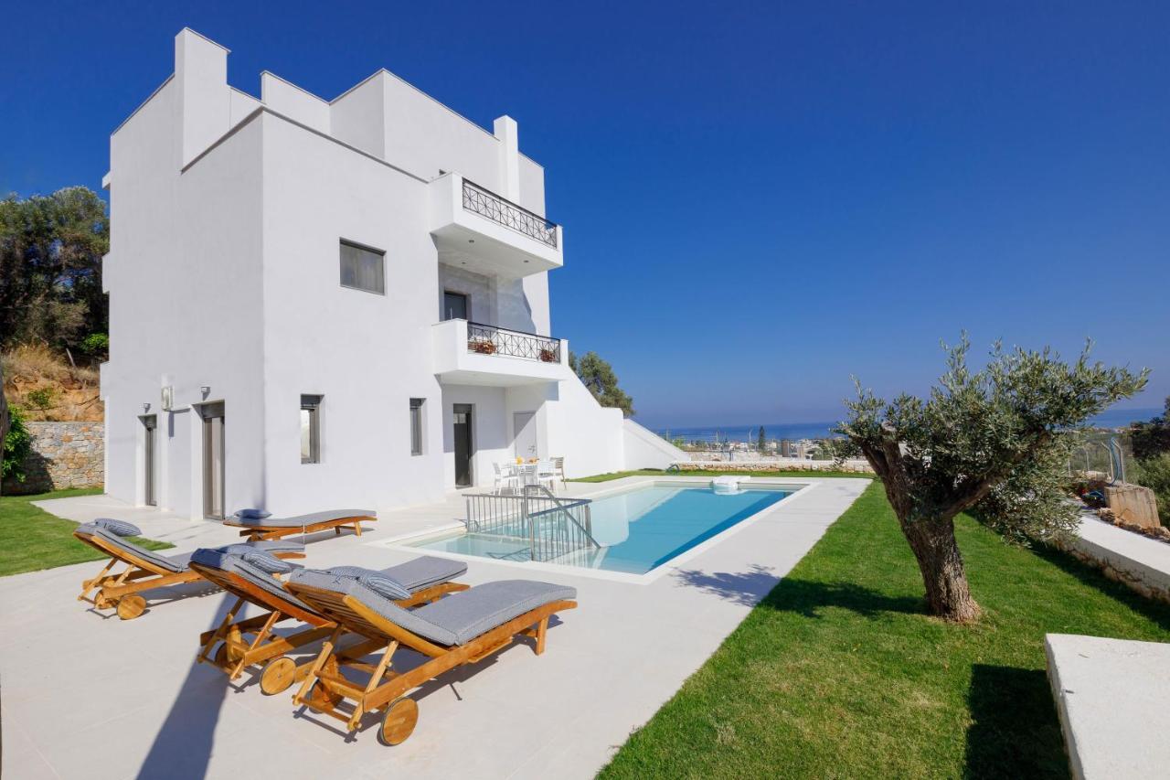 Apartment Tilio - New Apartment With Private Pool 1400M From The Beach Ретимно Экстерьер фото
