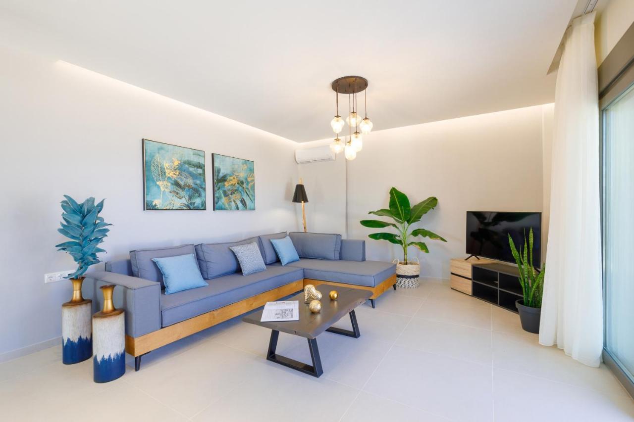 Apartment Tilio - New Apartment With Private Pool 1400M From The Beach Ретимно Экстерьер фото