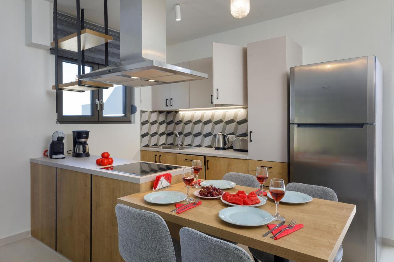 Apartment Tilio - New Apartment With Private Pool 1400M From The Beach Ретимно Экстерьер фото